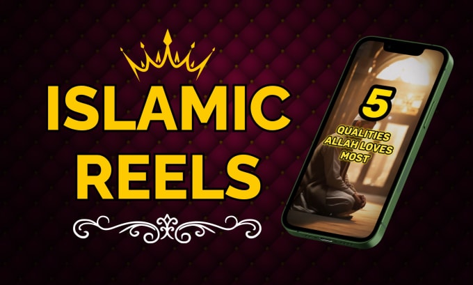 Gig Preview - Create professional islamic videos for shorts and reels