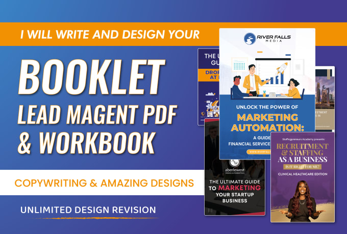 Gig Preview - Write and design amazing ebook and pdf lead magnet