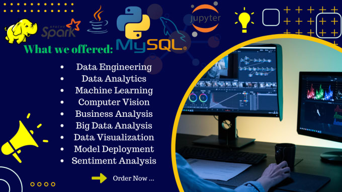 Bestseller - do data engineering, analysis, machine learning, nlp, opencv