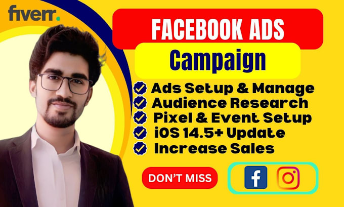 Bestseller - do facebook and instagram ad campaign to generate more sales