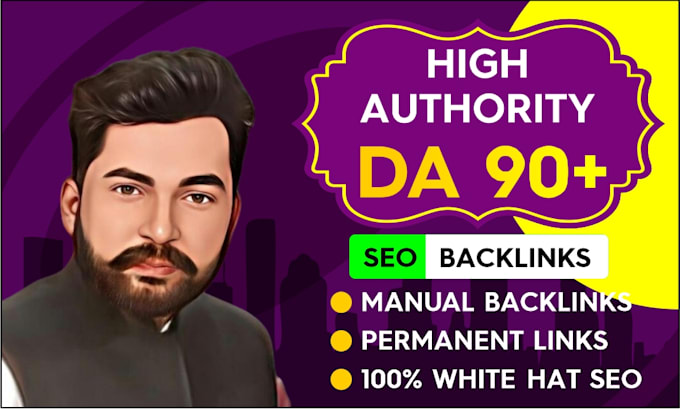 Gig Preview - High authority backlinks da quality link building service for google ranking