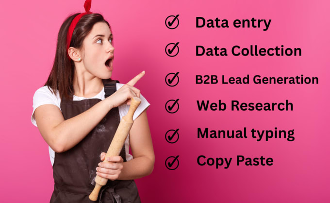 Bestseller - be your data entry assistant