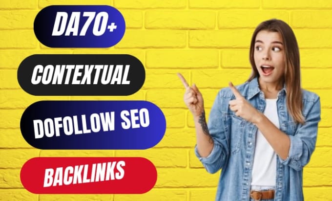 Gig Preview - Do manual contextual backlink using white hat SEO method