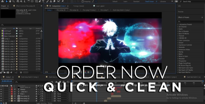 Gig Preview - Make epic anime music video amv or anime edit