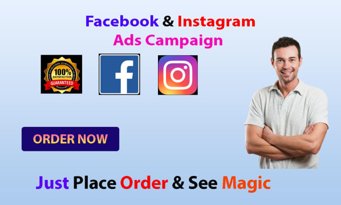 Gig Preview - Set up your facebook ads and instagram ads campaign and instagram marketeting