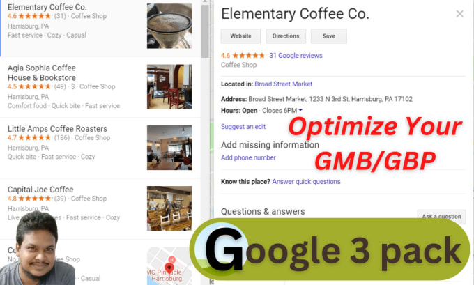 Gig Preview - Be your SEO agency for google 3pack ranking