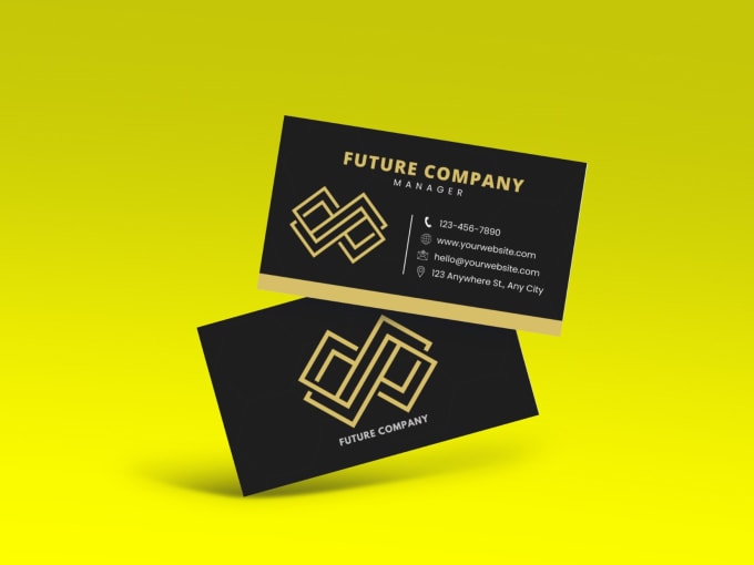 Gig Preview - Professional luxury business card design