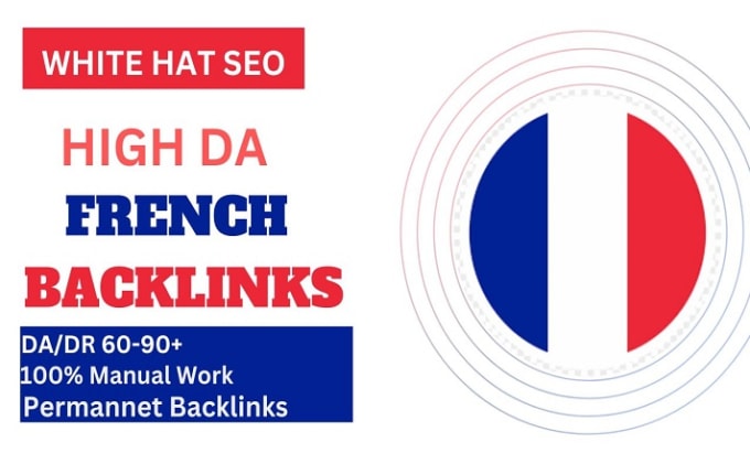 Gig Preview - Do french SEO link building white hat forum posting da90 targeted backlinks