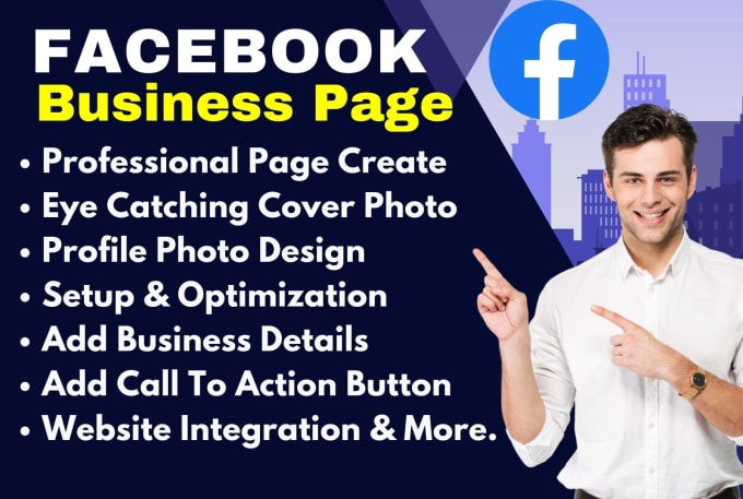 Gig Preview - Create, optimize professional facebook business or fan page