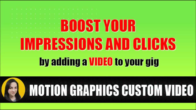 Gig Preview - Create gig video to improve your fiverr youtube sales