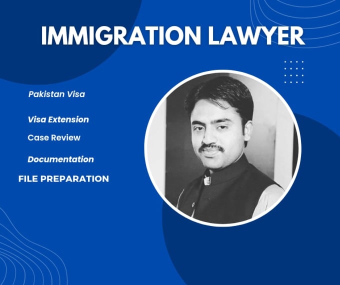 Gig Preview - Be your lawyer for a pakistan visa or extension from anywhere in the world