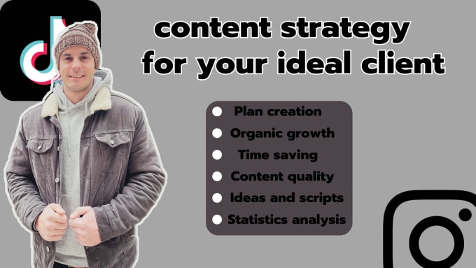 Gig Preview - Create the best content strategy that best suits you