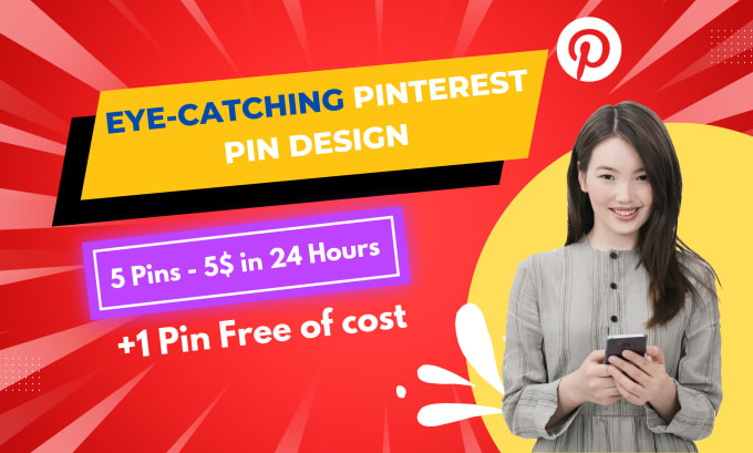 Gig Preview - Design eye catching pinterest pins for you