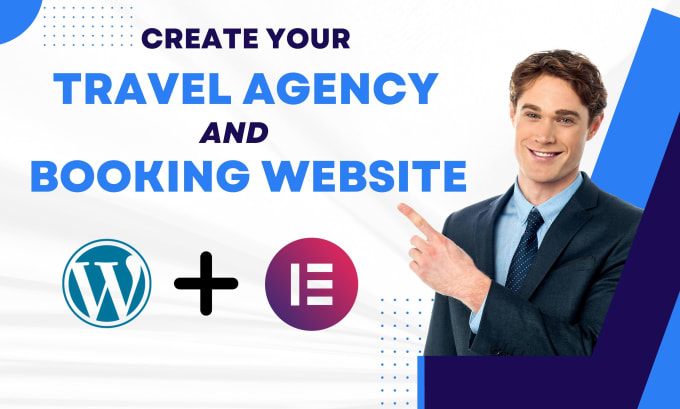 Gig Preview - Create travel agency website and booking website with wordpress