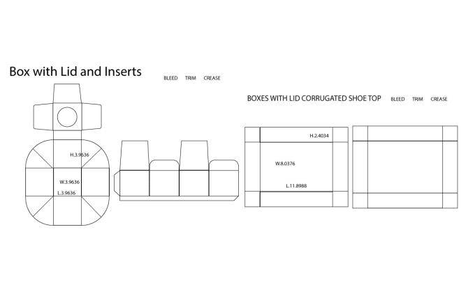 Gig Preview - Create a professional dieline for your packaging design