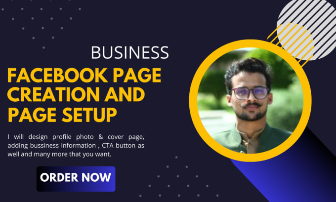 Gig Preview - Create facebook business page,page setup, fan page create