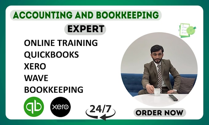 Gig Preview - Train you in quickbooks online and xero