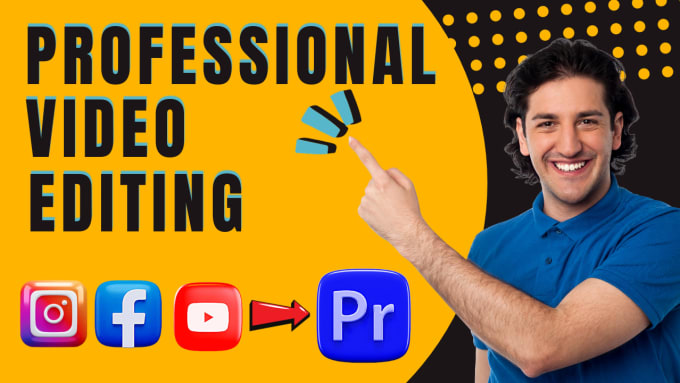 Gig Preview - Do professional video editing for youtube using premiere pro