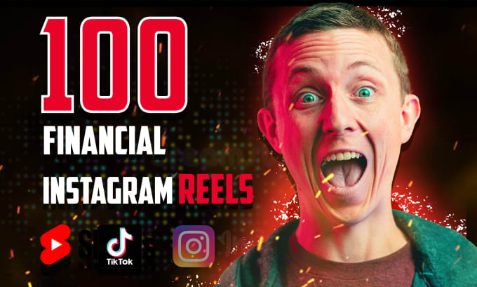 Gig Preview - Create 100 finance instagram reels and youtube shorts