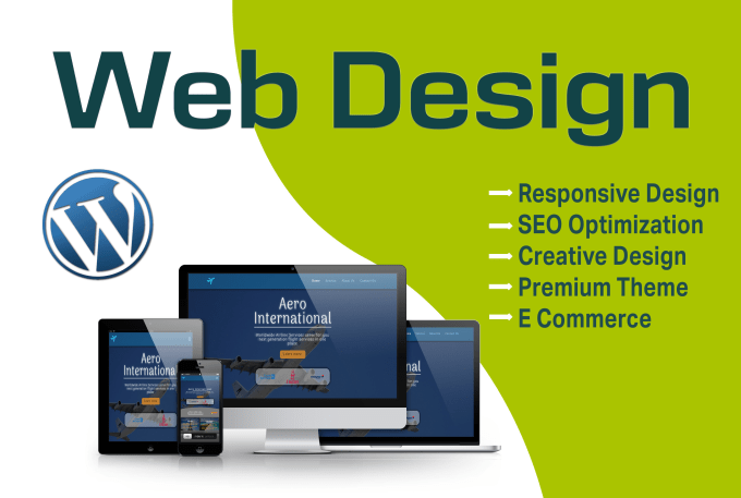 Gig Preview - Do professional and fully responsive wordpress website design