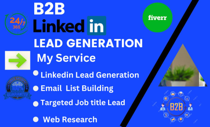 Gig Preview - Do b2b lead generation and email list building