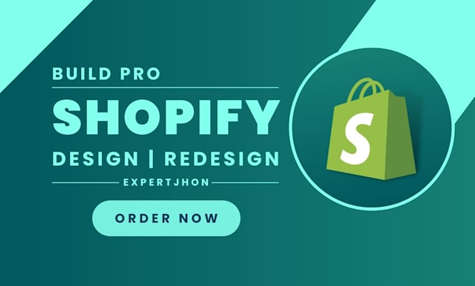 Gig Preview - Create shopify dropshipping store, shopify website design