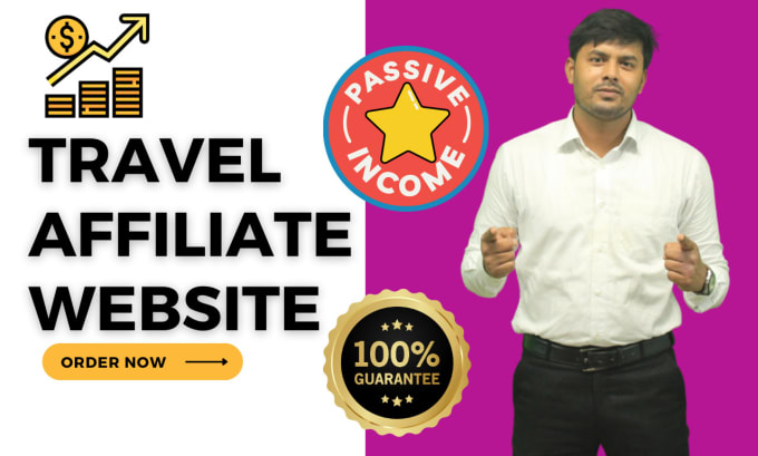 Gig Preview - Expertly crafted travel affiliate website to boost your earnings