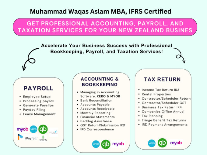 Bestseller - do accounting, payroll, and taxation services for new zealand