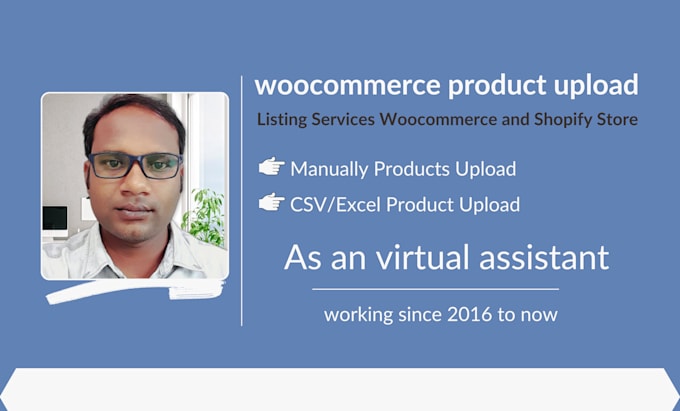 Gig Preview - Woocommerce product upload or add products to shopify