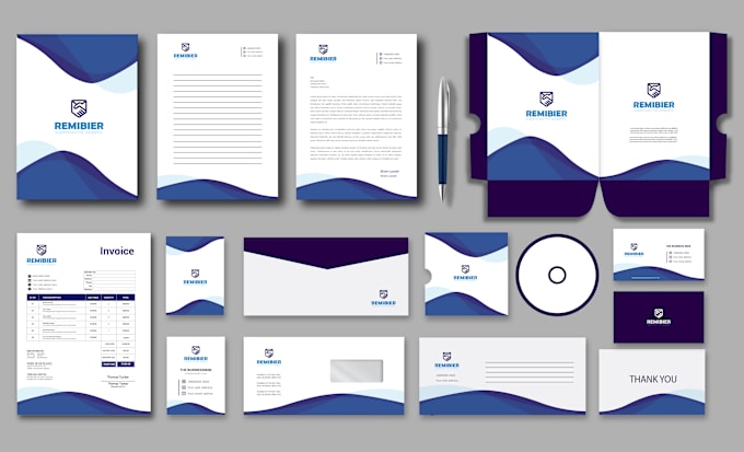 Bestseller - design business card letterhead flyers stationery item