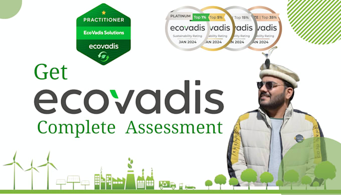 Gig Preview - Improve your ecovadis rating with expert assessment