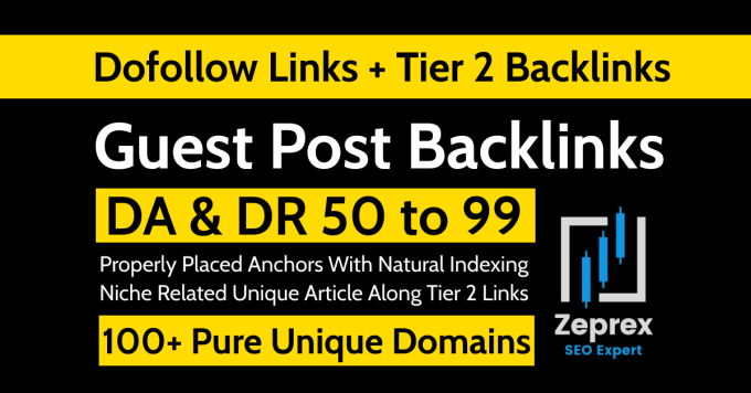 Gig Preview - Seo backlinks link building