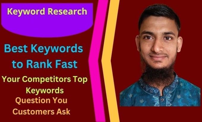 Gig Preview - Do SEO keyword research to quick rank in google