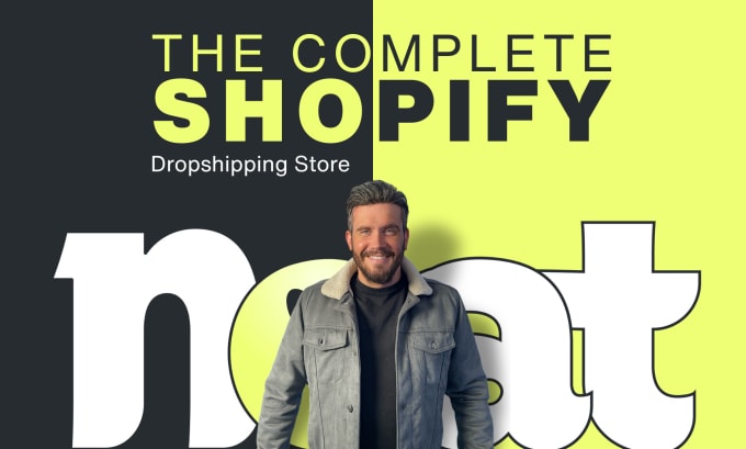 Gig Preview - Our agency will create a complete shopify store with branding