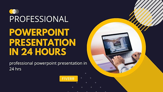 Gig Preview - Design a professional powerpoint presentation in 24 hrs