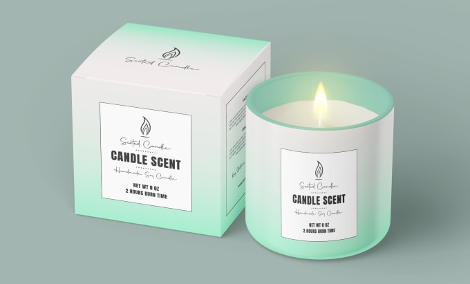 Gig Preview - Do candle label and product label design within 1 day