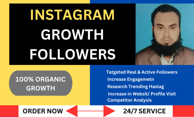 Gig Preview - Do instagram marketing and promotion for super fast organic growth