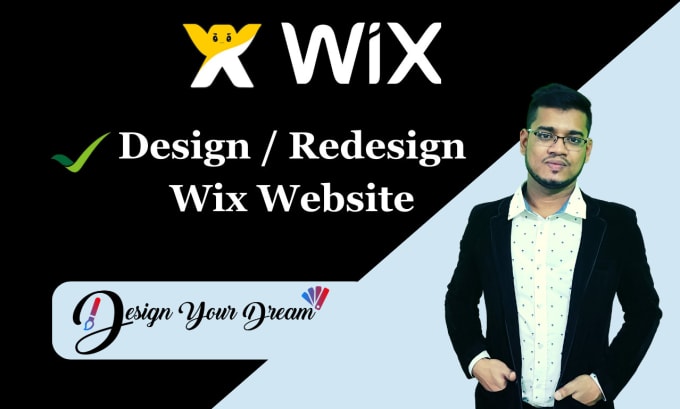 Gig Preview - Design, develop or redesign your business wix website