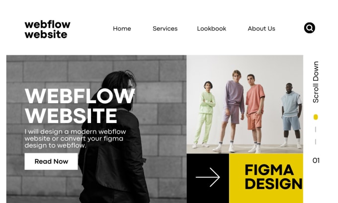 Gig Preview - Webflow website, figma to webflow developer, webflow to shopify or wordpress