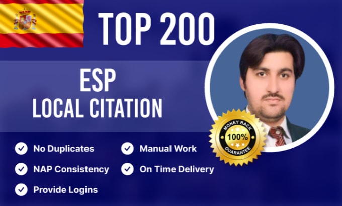 Gig Preview - Boost your SEO with spain local citations