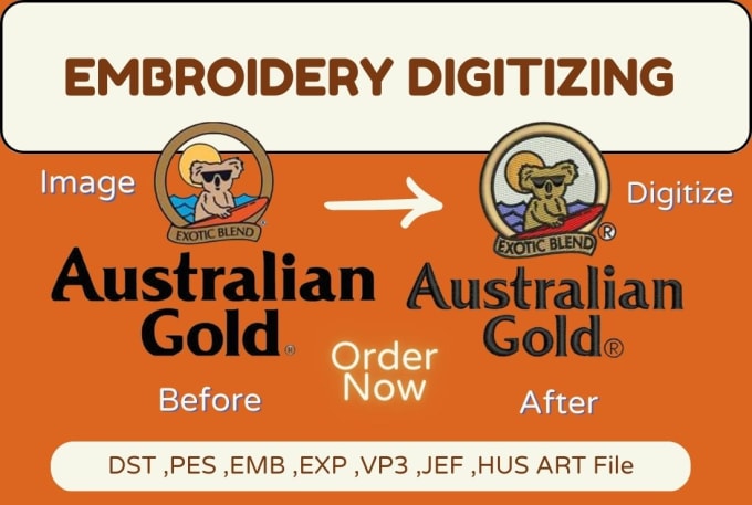 Bestseller - do image embroidery design digitizing into dst,pes,emb file