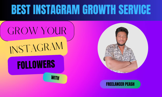 Gig Preview - Do fast instagram marketing, manage, grow, and promote your page