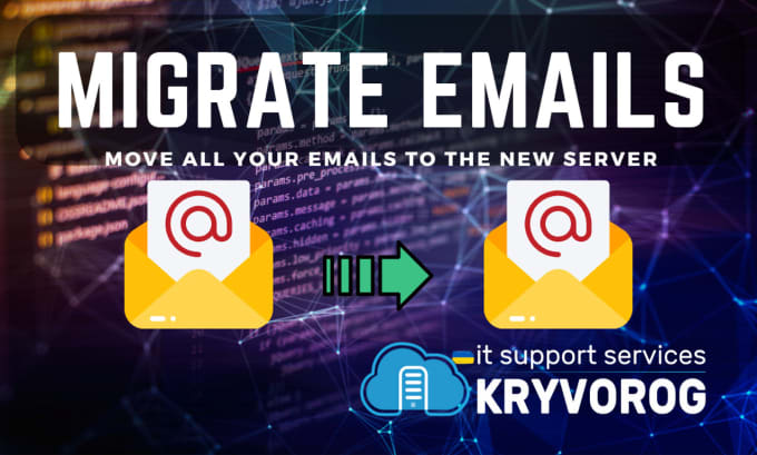 Gig Preview - Migrate emails to new server fast