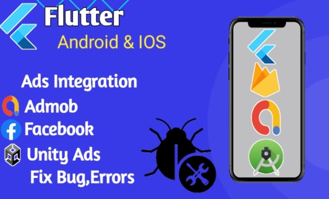 Gig Preview - Ads integrations facebook, admob, and unity ads and fix bug