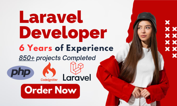 Gig Preview - Be a professional PHP laravel developer for custom website development