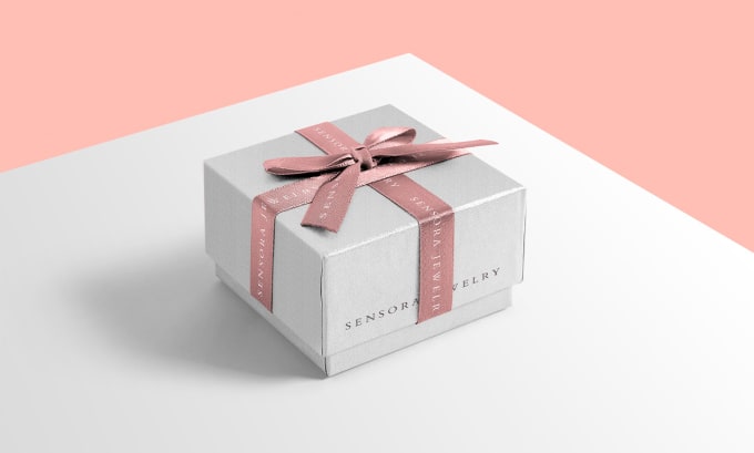 Gig Preview - Design professional gift card box packaging with 3d mockup