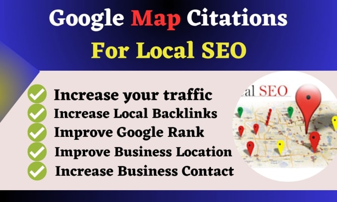 Gig Preview - Build google map citations for gmb ranking and local SEO