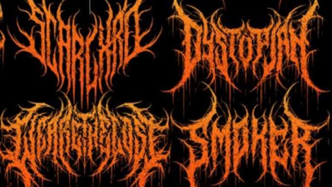 Bestseller - design you a brutal death metal logo in 1 day