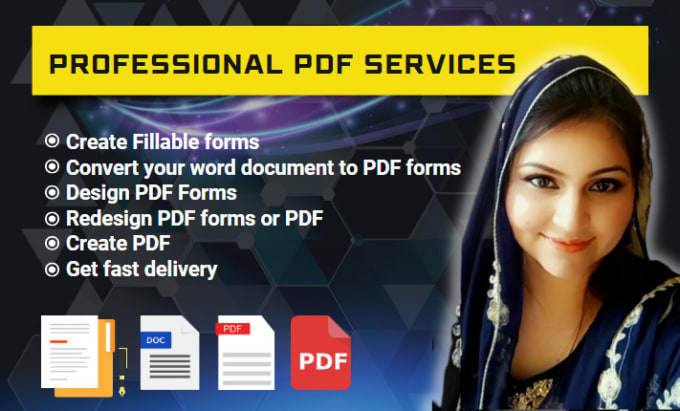 Bestseller - create fillable PDF form and PDF design in few hours