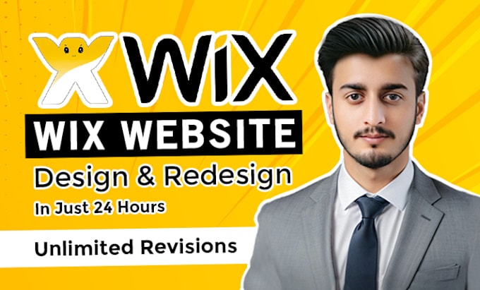 Gig Preview - Design wix website or redesign a wix website within 24 hours